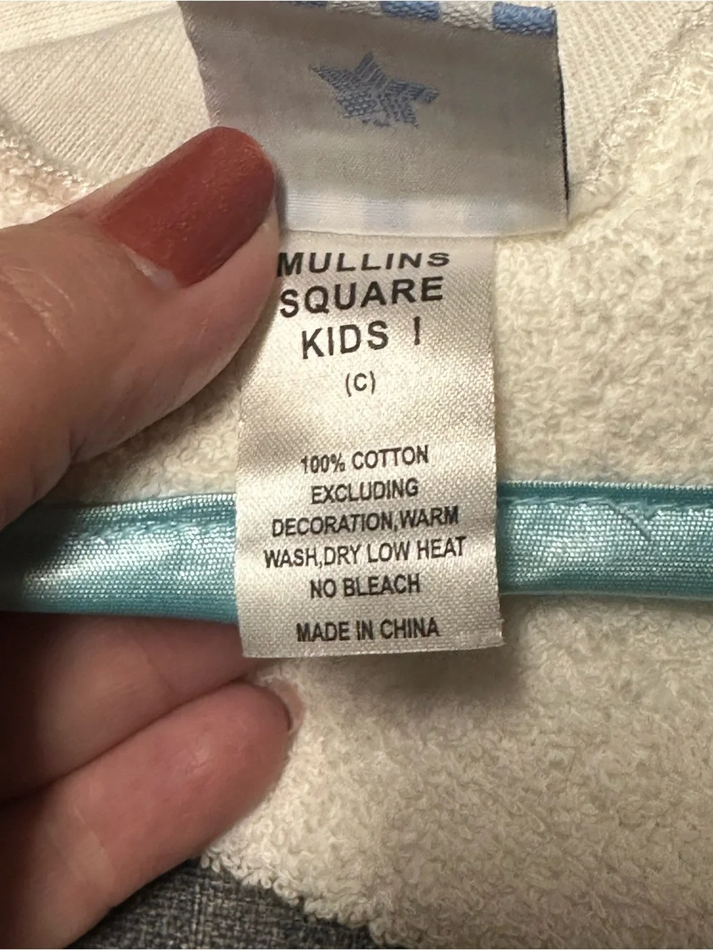 Mullins Square Kids Baby Prince Bib